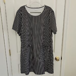 Black and White Striped Dress!!!